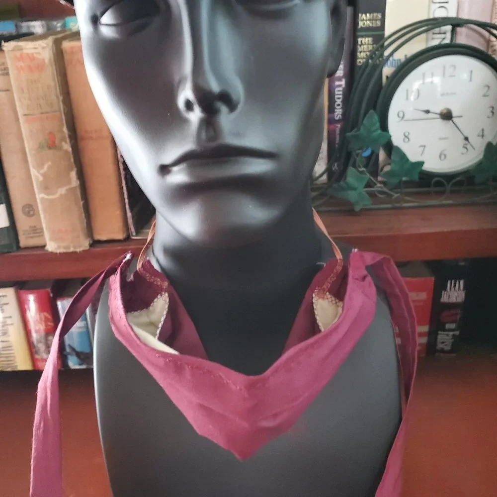 Cloth Face Mask - Silver/Copper Filters-Burgundy